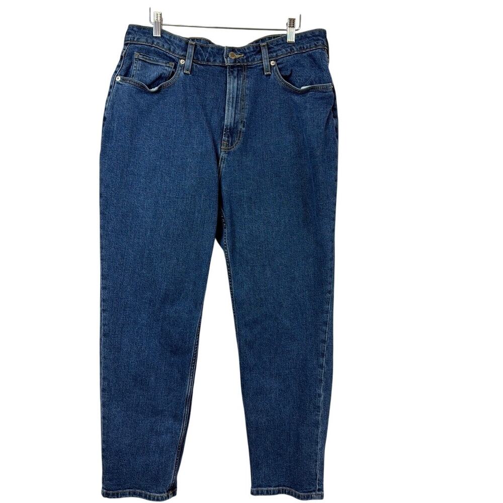 Everlane Blue Five Pocket Straight Leg Jeans Size 34R Made in Sri Lanka